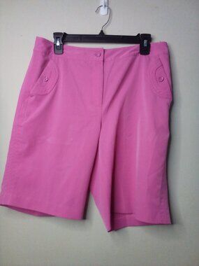 EP Pro Shorts Women 10 Golf Active Pockets Pink